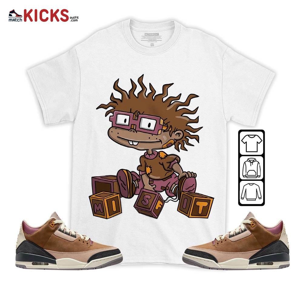 Chuckie Rugrats Misfit Sneaker Shirt Match Retro Archaeo Brown 3s, Jordan 3 Archaeo Brown MKO T-Shirt Chuckie Rugrats Misfit Sneaker Shirt Match Retro Archaeo Brown 3s, Jordan 3 Archaeo Brown MKO T-Shirt