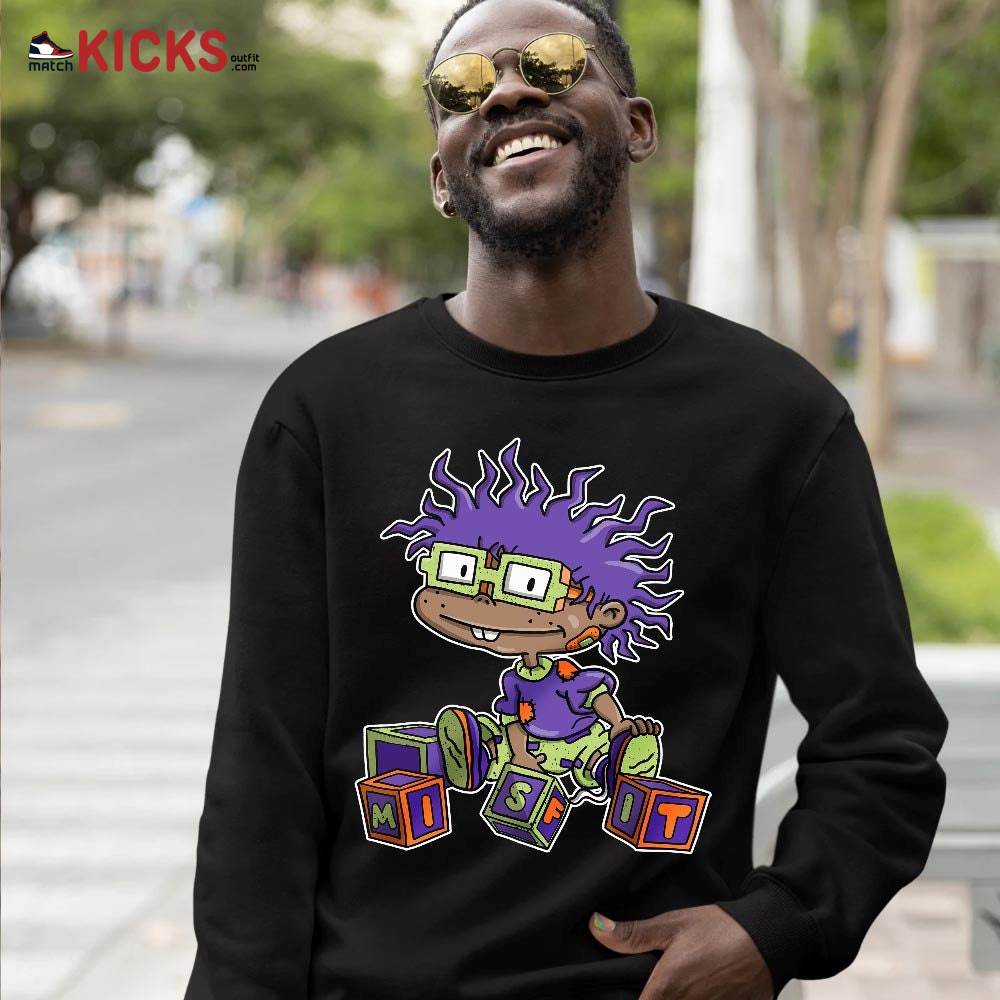 Chuckie Rugrats Misfit Sneaker Shirt Match Retro Canyon Purple 4s, Jordan 4 Canyon Purple MKO T-Shirt Chuckie Rugrats Misfit Sneaker Shirt Match Retro Canyon Purple 4s, Jordan 4 Canyon Purple MKO T-Shirt