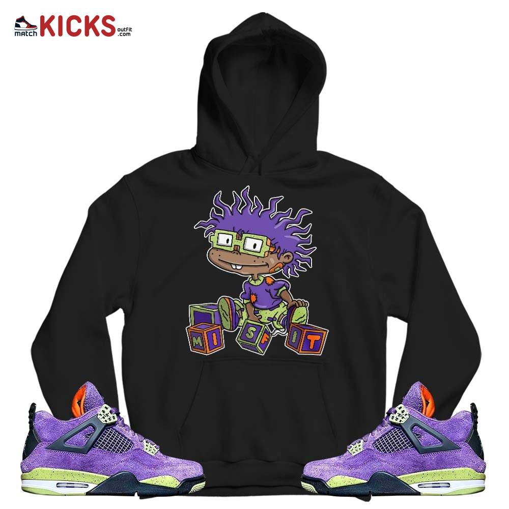 Chuckie Rugrats Misfit Sneaker Shirt Match Retro Canyon Purple 4s, Jordan 4 Canyon Purple MKO T-Shirt Chuckie Rugrats Misfit Sneaker Shirt Match Retro Canyon Purple 4s, Jordan 4 Canyon Purple MKO T-Shirt