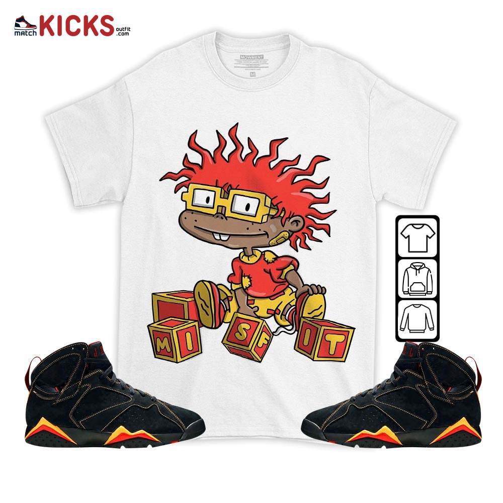 Chuckie Rugrats Misfit Sneaker Shirt Match Retro Citrus 7s, Jordan 7 Retro Citrus MKO T-Shirt Chuckie Rugrats Misfit Sneaker Shirt Match Retro Citrus 7s, Jordan 7 Retro Citrus MKO T-Shirt