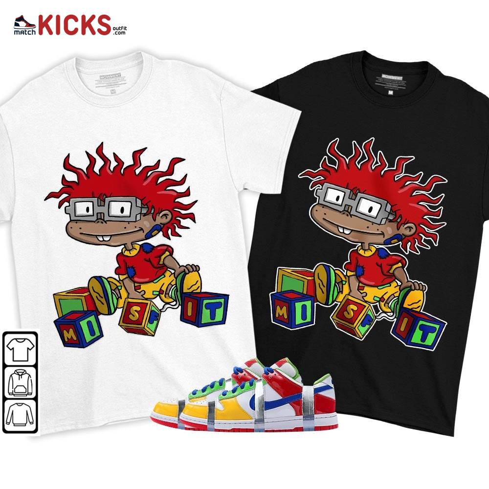 Chuckie Rugrats Misfit Sneaker Shirt Match SB Dunk Low eBay, SB Dunk Low Sandy MKO T-Shirt