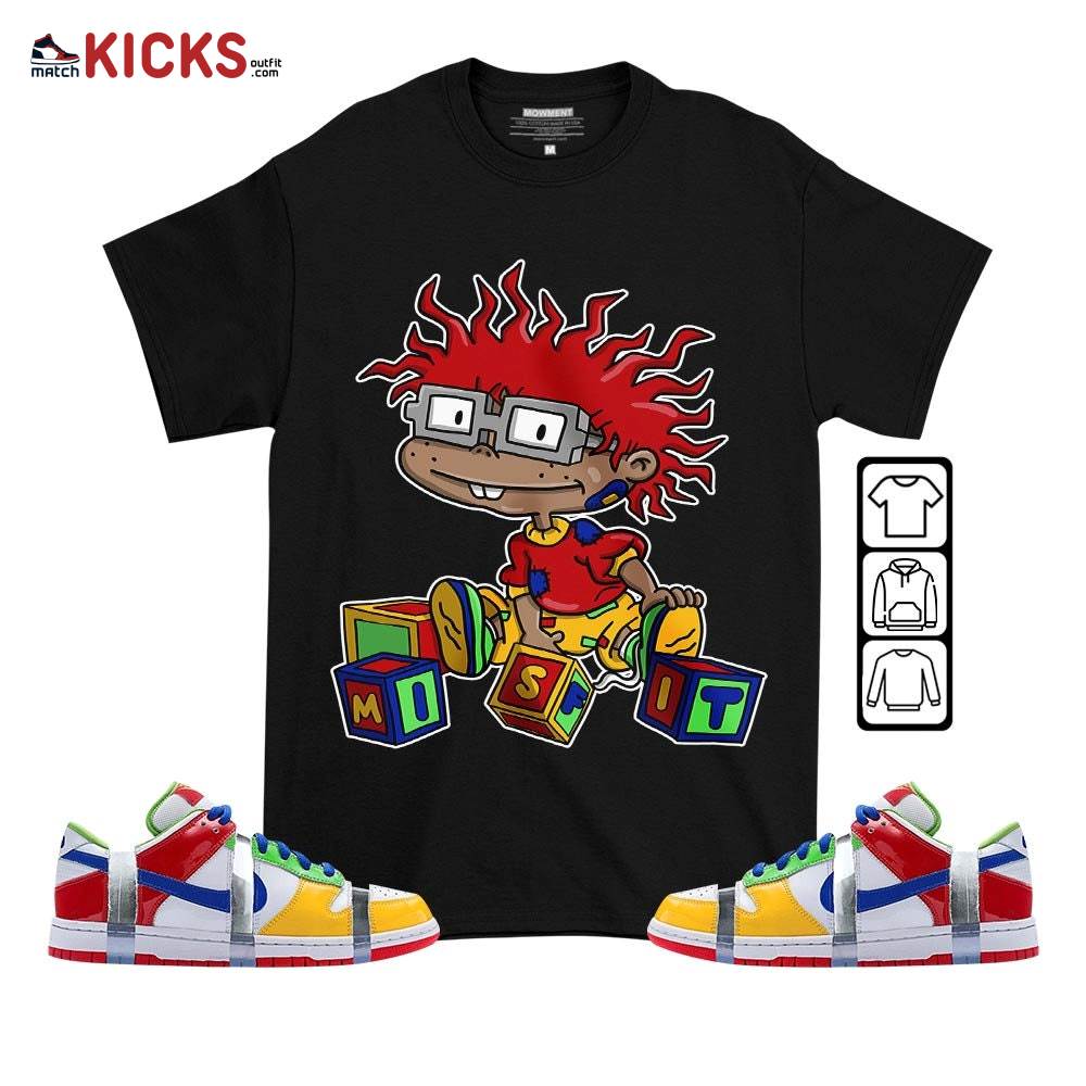 Chuckie Rugrats Misfit Sneaker Shirt Match SB Dunk Low eBay, SB Dunk Low Sandy MKO T-Shirt