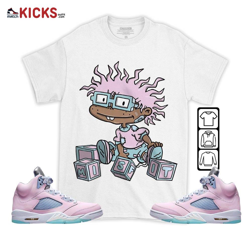 Chuckie Rugrats Misfit Sneaker Shirt Match SE Easter 5s, Jordan 5 Retro Easter MKO T-Shirt Chuckie Rugrats Misfit Sneaker Shirt Match SE Easter 5s, Jordan 5 Retro Easter MKO T-Shirt