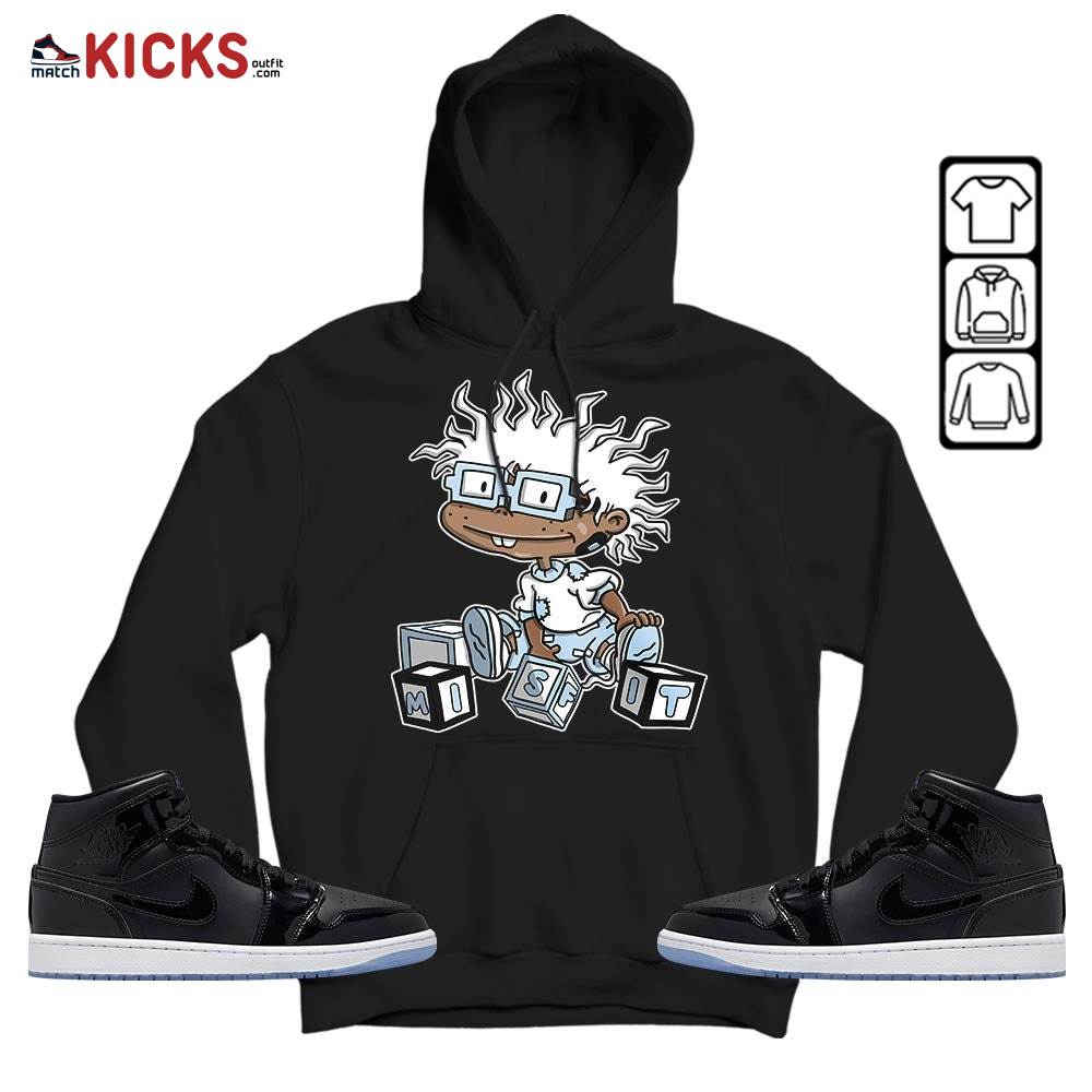 Chuckie Rugrats Misfit Sneaker Shirt Match Space Jam 1s, Jordan 1 Mid Space Jam MKO T-Shirt Chuckie Rugrats Misfit Sneaker Shirt Match Space Jam 1s, Jordan 1 Mid Space Jam MKO T-Shirt