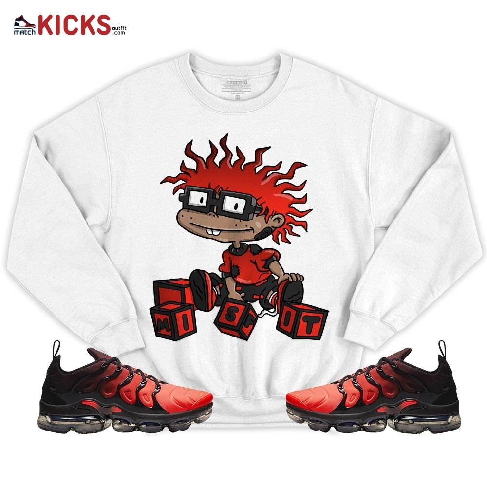 Chuckie Rugrats Misfit Sneaker Shirt Match Vapormax Plus Red Black, Air VaporMax Plus Darth Maul MKO T-Shirt Chuckie Rugrats Misfit Sneaker Shirt Match Vapormax Plus Red Black, Air VaporMax Plus Darth Maul MKO T-Shirt