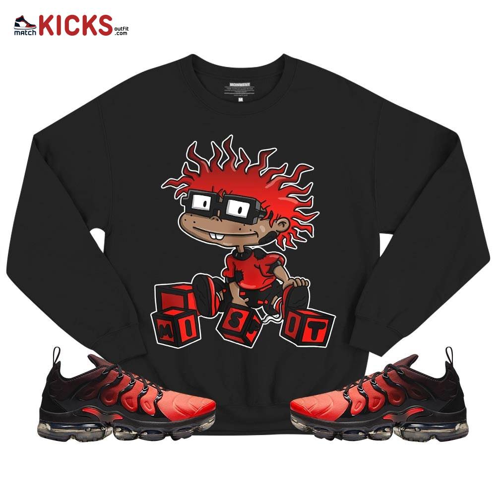 Chuckie Rugrats Misfit Sneaker Shirt Match Vapormax Plus Red Black, Air VaporMax Plus Darth Maul MKO T-Shirt Chuckie Rugrats Misfit Sneaker Shirt Match Vapormax Plus Red Black, Air VaporMax Plus Darth Maul MKO T-Shirt