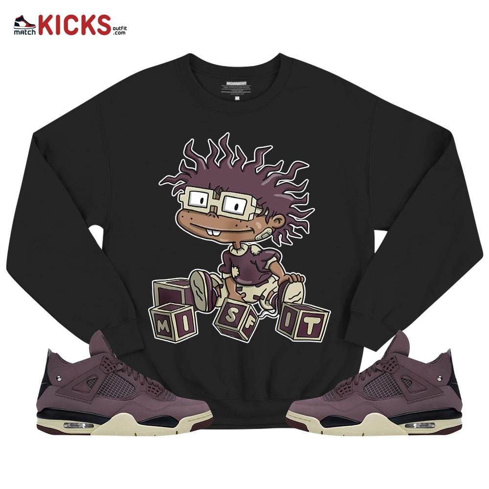 Chuckie Rugrats Misfit Sneaker Shirt Match Violet Ore 4s, Jordan 4 A Ma Maniere Violet Ore MKO T-Shirt Chuckie Rugrats Misfit Sneaker Shirt Match Violet Ore 4s, Jordan 4 A Ma Maniere Violet Ore MKO T-Shirt