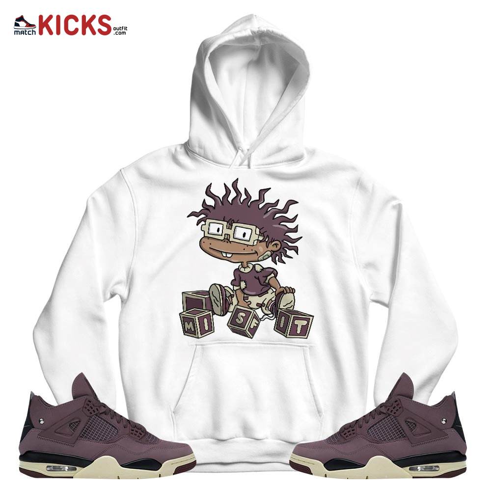 Chuckie Rugrats Misfit Sneaker Shirt Match Violet Ore 4s, Jordan 4 A Ma Maniere Violet Ore MKO T-Shirt Chuckie Rugrats Misfit Sneaker Shirt Match Violet Ore 4s, Jordan 4 A Ma Maniere Violet Ore MKO T-Shirt