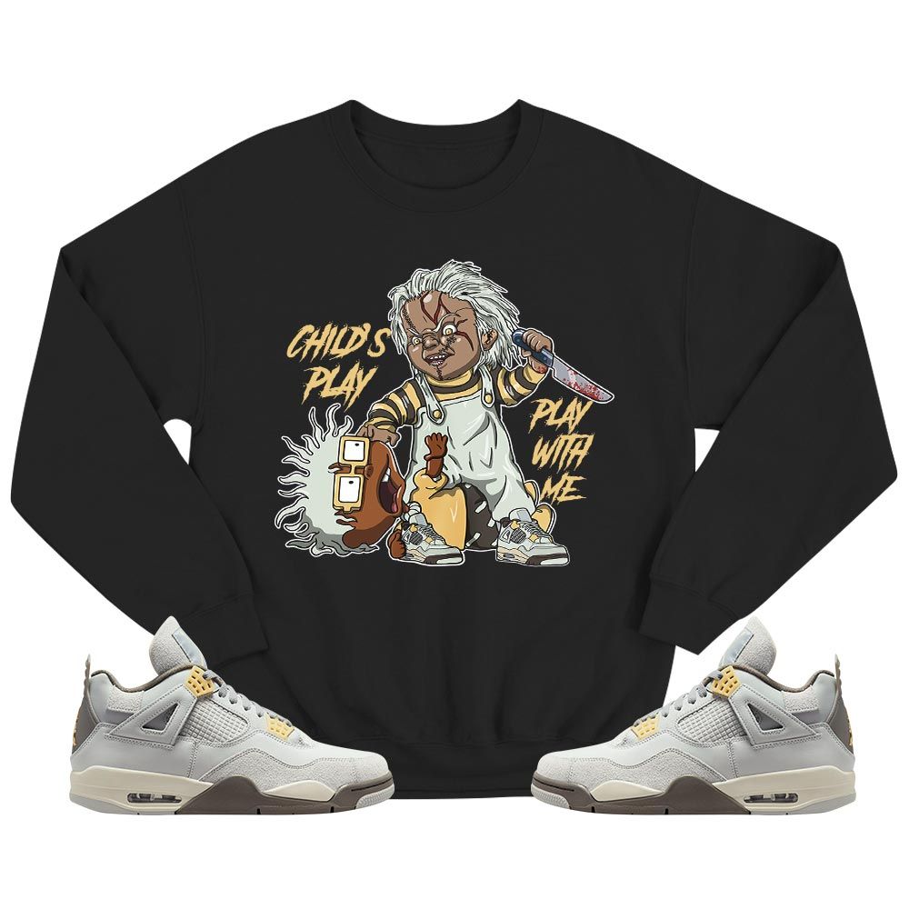 Chucky Cartoon 90s Childs Play Sneaker Shirt Match Retro Craft 4s, Jordan 4 Craft Photon Dust MKO T-Shirt Chucky Cartoon 90s Childs Play Sneaker Shirt Match Retro Craft 4s, Jordan 4 Craft Photon Dust MKO T-Shirt