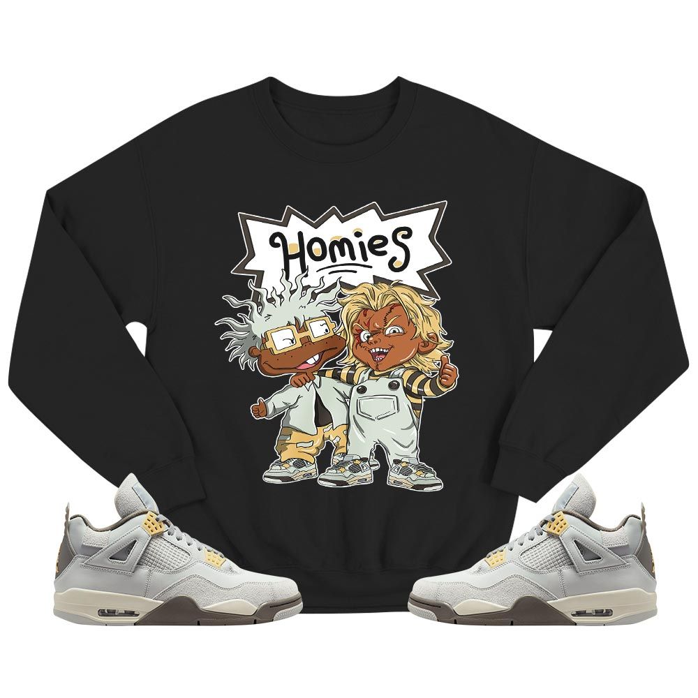 Chucky Cartoon 90s Homie Sneaker Shirt Match Retro Craft 4s, Jordan 4 Craft Photon Dust MKO T-Shirt Chucky Cartoon 90s Homie Sneaker Shirt Match Retro Craft 4s, Jordan 4 Craft Photon Dust MKO T-Shirt
