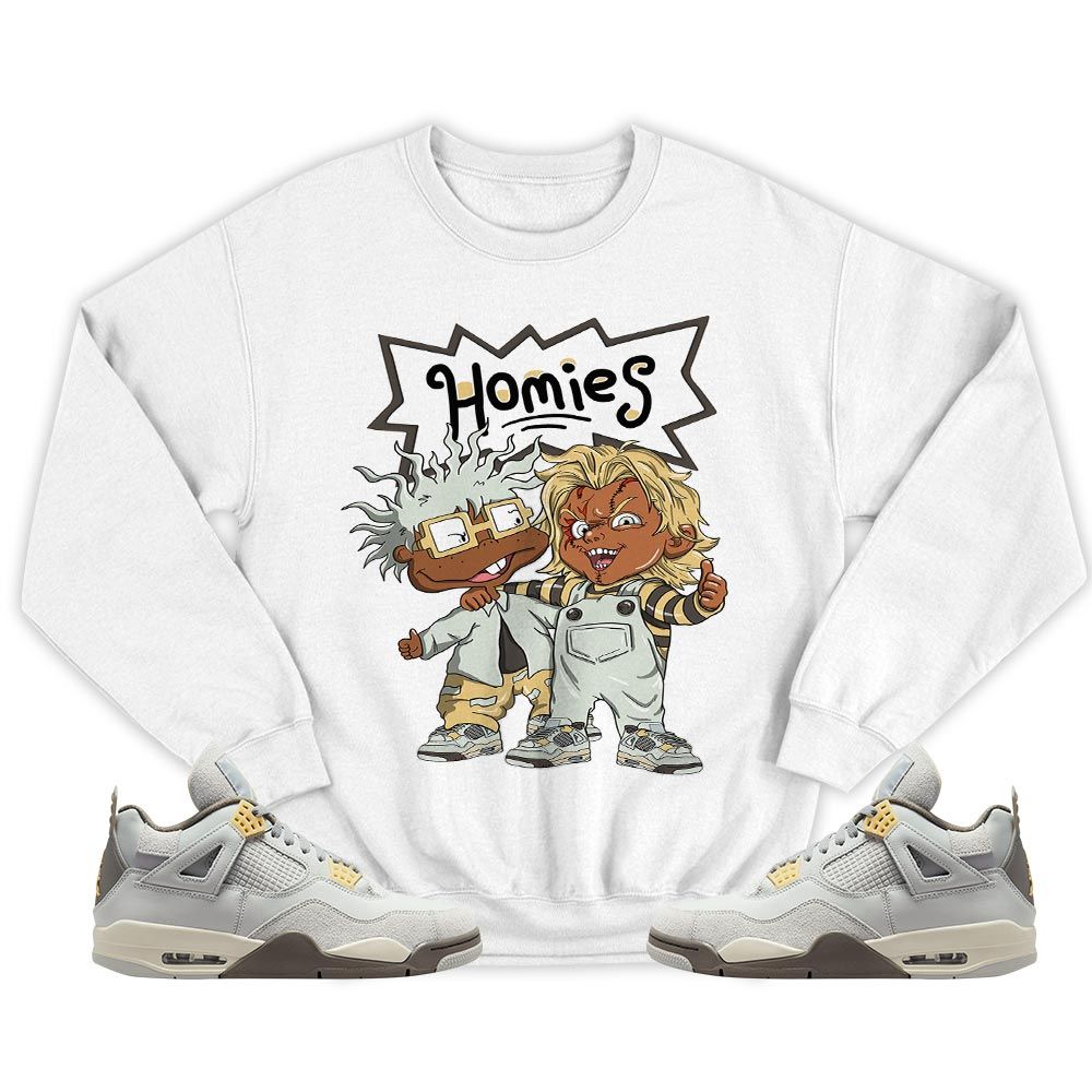 Chucky Cartoon 90s Homie Sneaker Shirt Match Retro Craft 4s, Jordan 4 Craft Photon Dust MKO T-Shirt Chucky Cartoon 90s Homie Sneaker Shirt Match Retro Craft 4s, Jordan 4 Craft Photon Dust MKO T-Shirt