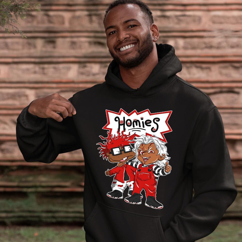 Chucky Cartoon 90s Homie Sneaker Shirt Match Retro Playoffs 13s, Jordan 13 Playoffs MKO Sweatshirt Chucky Cartoon 90s Homie Sneaker Shirt Match Retro Playoffs 13s, Jordan 13 Playoffs MKO Sweatshirt