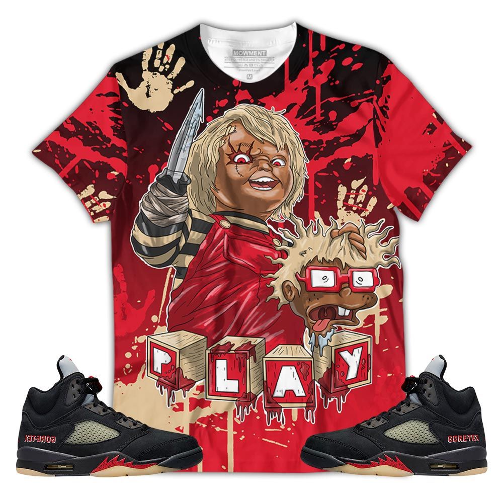 Chucky Cartoon 90S Kills Sneaker Shirt Match Gore-Tex 5S, Jordan 5 Gore-Tex Off Noir Hoodie Sweatshirt Tee All Over Print MKO Shirt Chucky Cartoon 90S Kills Sneaker Shirt Match Gore-Tex 5S, Jordan 5 Gore-Tex Off Noir Hoodie Sweatshirt Tee All Over Print MKO Shirt