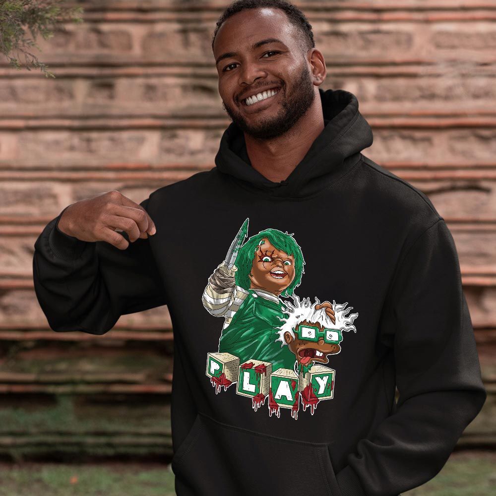 Chucky Cartoon 90s Kills Sneaker Shirt Match Lucky Green 2s, Jordan 2 Lucky Green MKO T-Shirt Chucky Cartoon 90s Kills Sneaker Shirt Match Lucky Green 2s, Jordan 2 Lucky Green MKO T-Shirt