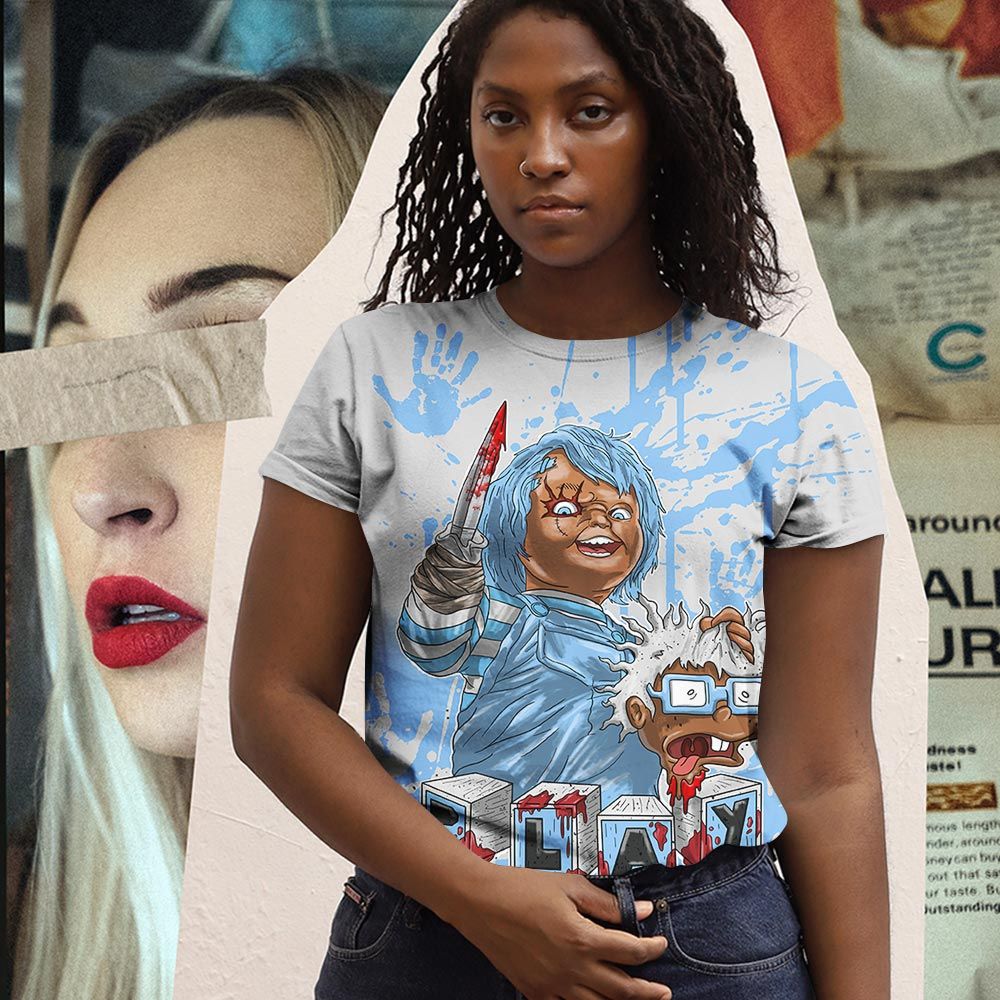Chucky Cartoon 90S Kills Sneaker Shirt Match Retro University Blue 5S, Jordan 5 University Blue Hoodie Sweatshirt Tee All Over Print MKO Shirt Chucky Cartoon 90S Kills Sneaker Shirt Match Retro University Blue 5S, Jordan 5 University Blue Hoodie Sweatshirt Tee All Over Print MKO Shirt