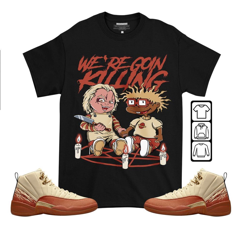 Chucky Cartoon 90s Rugrats Horror Sneaker Shirt Match Eastside Golf 12s, Jordan 12 Retro Eastside Golf MKO T-Shirt Chucky Cartoon 90s Rugrats Horror Sneaker Shirt Match Eastside Golf 12s, Jordan 12 Retro Eastside Golf MKO T-Shirt