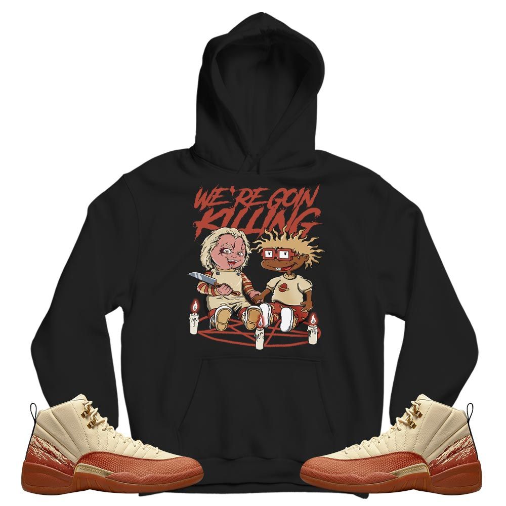 Chucky Cartoon 90s Rugrats Horror Sneaker Shirt Match Eastside Golf 12s, Jordan 12 Retro Eastside Golf MKO T-Shirt