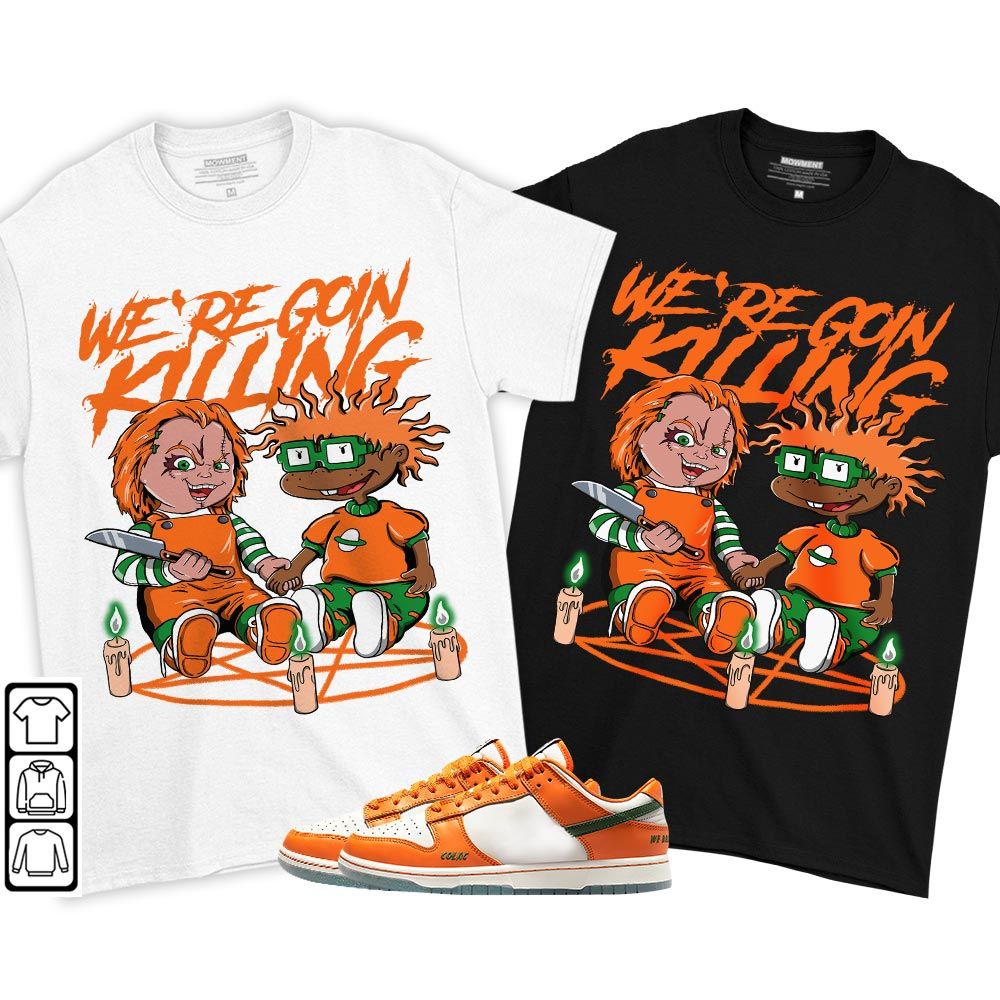 Chucky Cartoon 90s Rugrats Horror Sneaker Shirt Match Florida AM University, Dunk Low Florida AM University MKO T-Shirt Chucky Cartoon 90s Rugrats Horror Sneaker Shirt Match Florida AM University, Dunk Low Florida AM University MKO T-Shirt