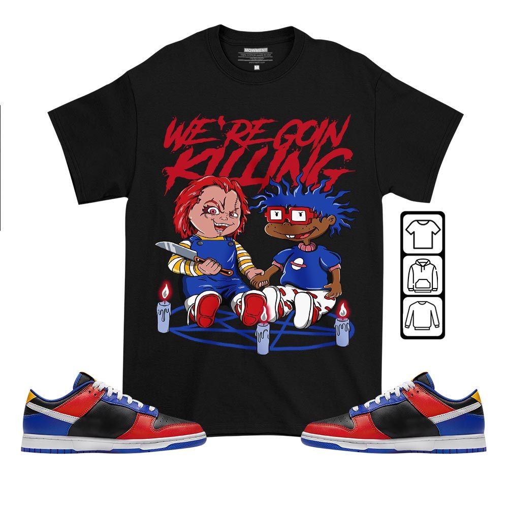 Chucky Cartoon 90s Rugrats Horror Sneaker Shirt Match Low TSU Tiger, Dunk Low TSU Tiger MKO T-Shirt Chucky Cartoon 90s Rugrats Horror Sneaker Shirt Match Low TSU Tiger, Dunk Low TSU Tiger MKO T-Shirt