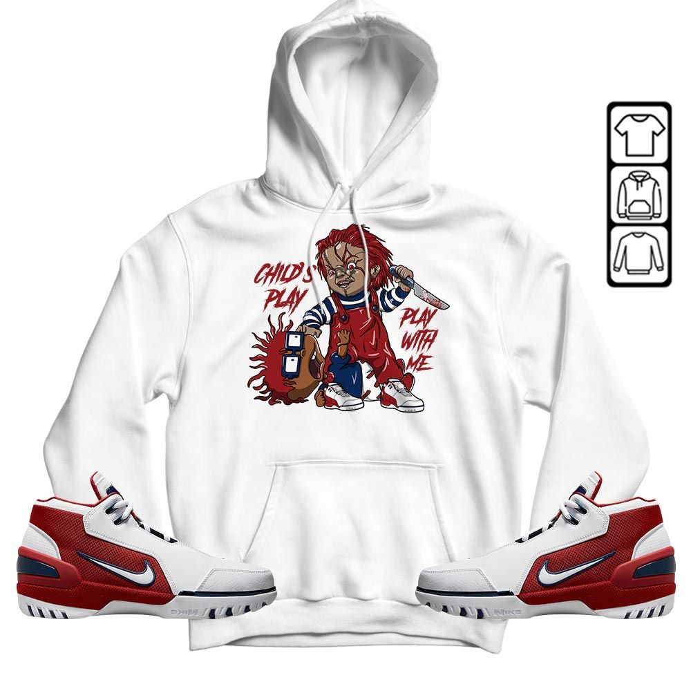Chucky Childs Play Sneaker Shirt Match Generation First Game, Air Zoom Generation First Game MKO T-Shirt