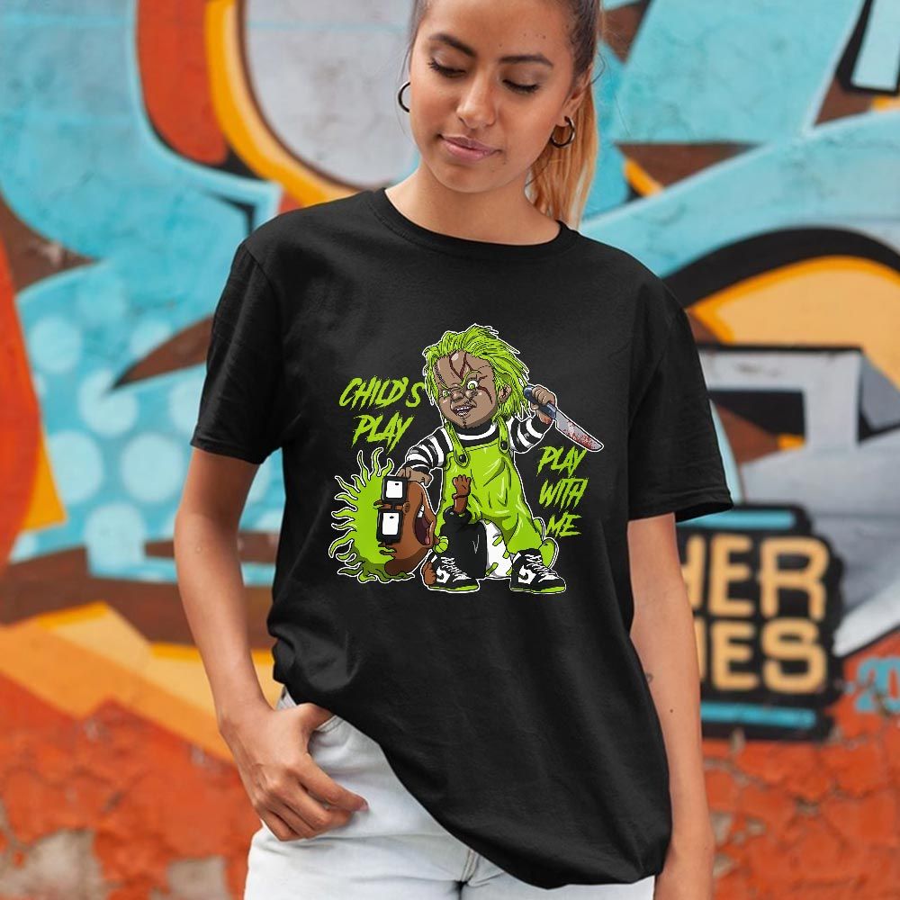 Chucky Childs Play Sneaker Shirt Match High Electric 2023, Dunk High Electric MKO T-Shirt Chucky Childs Play Sneaker Shirt Match High Electric 2023, Dunk High Electric MKO T-Shirt