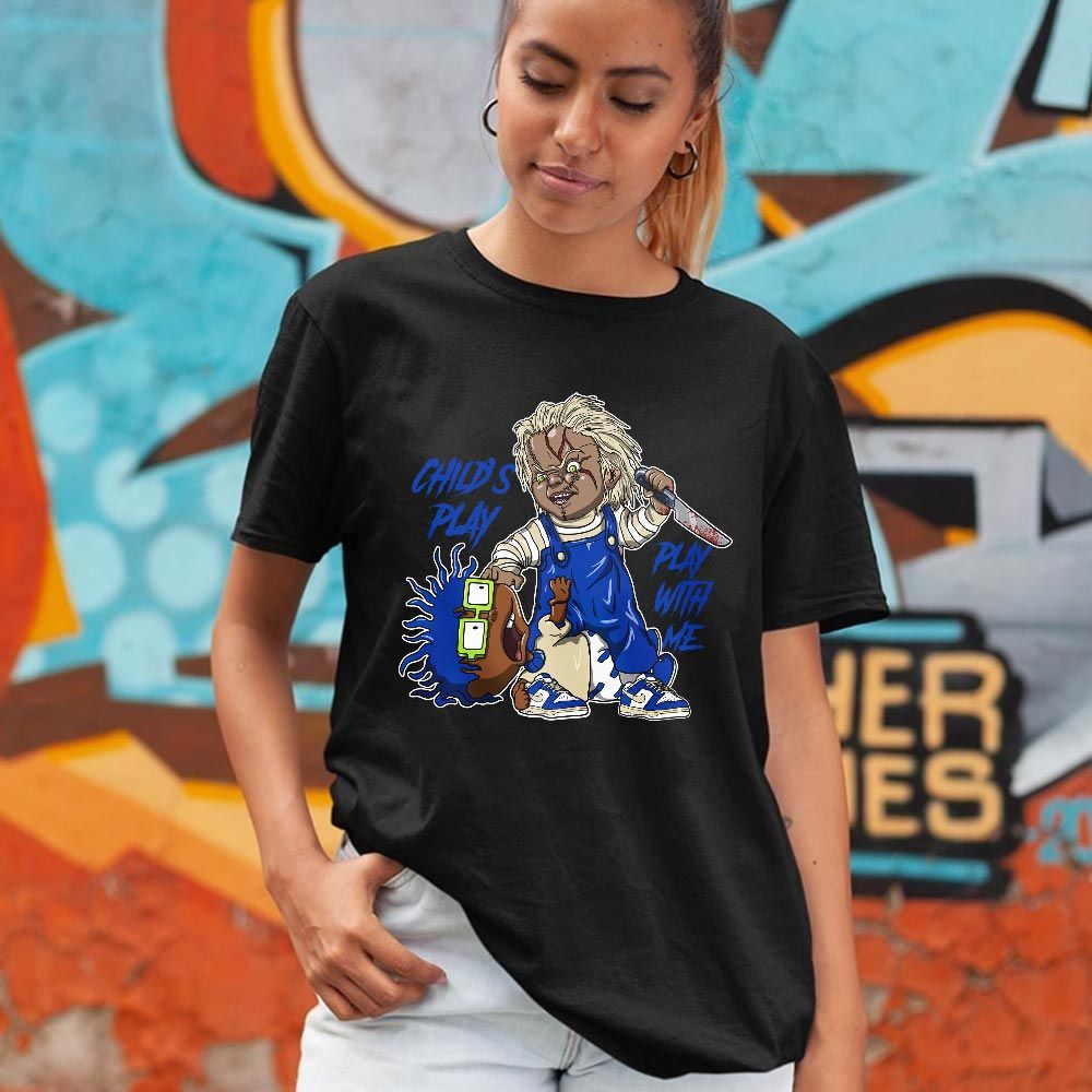Chucky Childs Play Sneaker Shirt Match Low Fly Streetwear, SB Dunk Low Fly Streetwear MKO T-Shirt Chucky Childs Play Sneaker Shirt Match Low Fly Streetwear, SB Dunk Low Fly Streetwear MKO T-Shirt