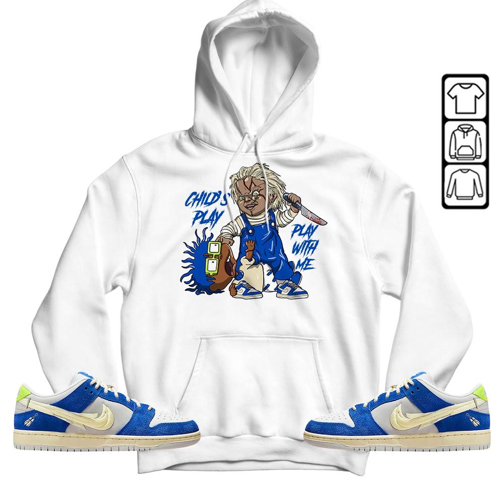 Chucky Childs Play Sneaker Shirt Match Low Fly Streetwear, SB Dunk Low Fly Streetwear MKO T-Shirt