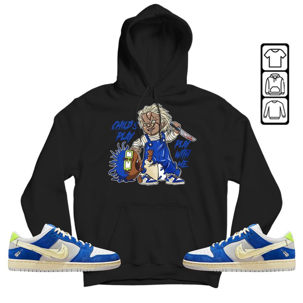 Chucky Childs Play Sneaker Shirt Match Low Fly Streetwear, SB Dunk Low Fly Streetwear MKO T-Shirt Chucky Childs Play Sneaker Shirt Match Low Fly Streetwear, SB Dunk Low Fly Streetwear MKO T-Shirt