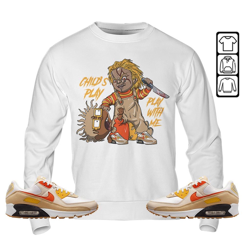 Chucky Childs Play Sneaker Shirt Match Max 90 Barometer, Air Max 90 Air Pressure MKO T-Shirt Chucky Childs Play Sneaker Shirt Match Max 90 Barometer, Air Max 90 Air Pressure MKO T-Shirt