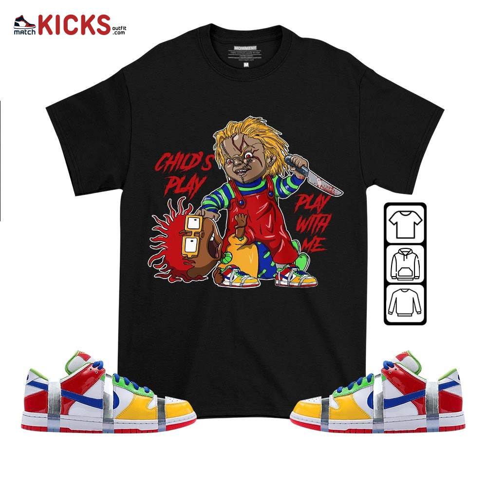 Chucky Chuckie Child’s Play Halloween Sneaker Shirt Match SB Dunk Low eBay, SB Dunk Low Sandy MKO T-Shirt