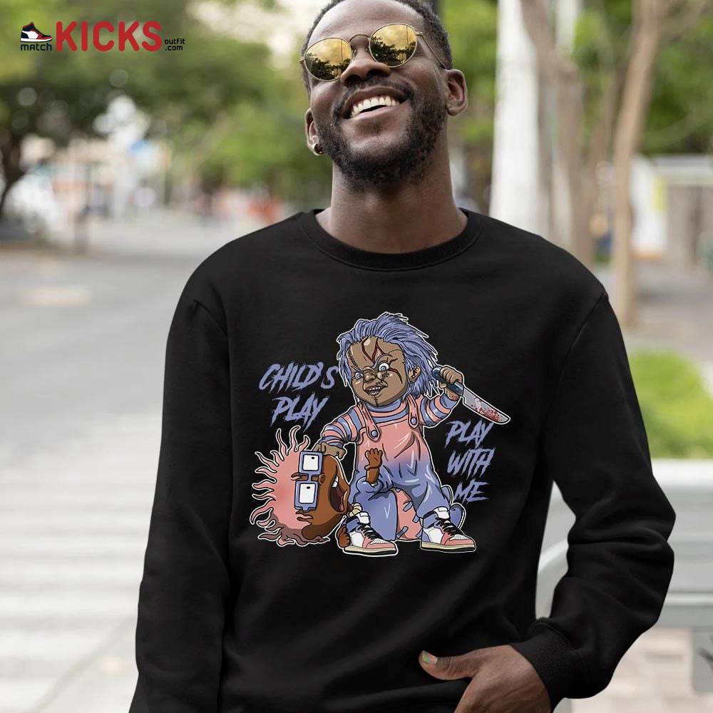 Chucky Chuckie Child’s Play Sneaker Shirt Match Retro Skyline 1s, Jordan 1 High OG Skyline MKO T-Shirt Chucky Chuckie Child’s Play Sneaker Shirt Match Retro Skyline 1s, Jordan 1 High OG Skyline MKO T-Shirt