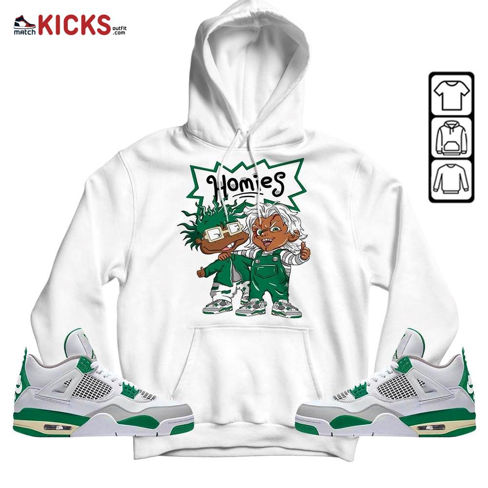 Chucky Chuckie Homie Sneaker Shirt Match Retro Pine Green 4s, Jordan 4 Pine Green MKO T-Shirt Chucky Chuckie Homie Sneaker Shirt Match Retro Pine Green 4s, Jordan 4 Pine Green MKO T-Shirt