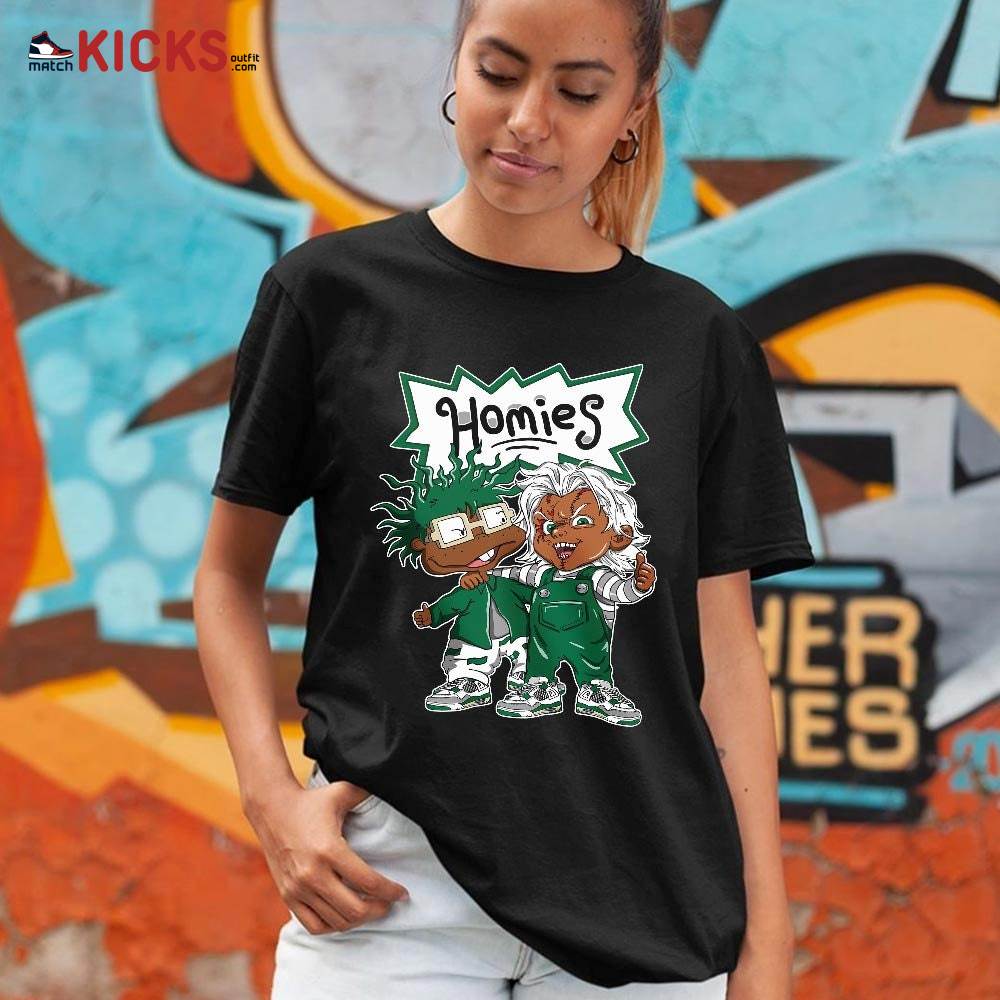 Chucky Chuckie Homie Sneaker Shirt Match Retro Pine Green 4s, Jordan 4 Pine Green MKO T-Shirt Chucky Chuckie Homie Sneaker Shirt Match Retro Pine Green 4s, Jordan 4 Pine Green MKO T-Shirt