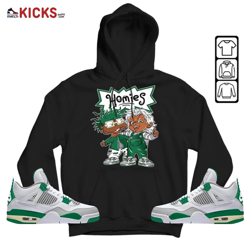 Chucky Chuckie Homie Sneaker Shirt Match Retro Pine Green 4s, Jordan 4 Pine Green MKO T-Shirt Chucky Chuckie Homie Sneaker Shirt Match Retro Pine Green 4s, Jordan 4 Pine Green MKO T-Shirt