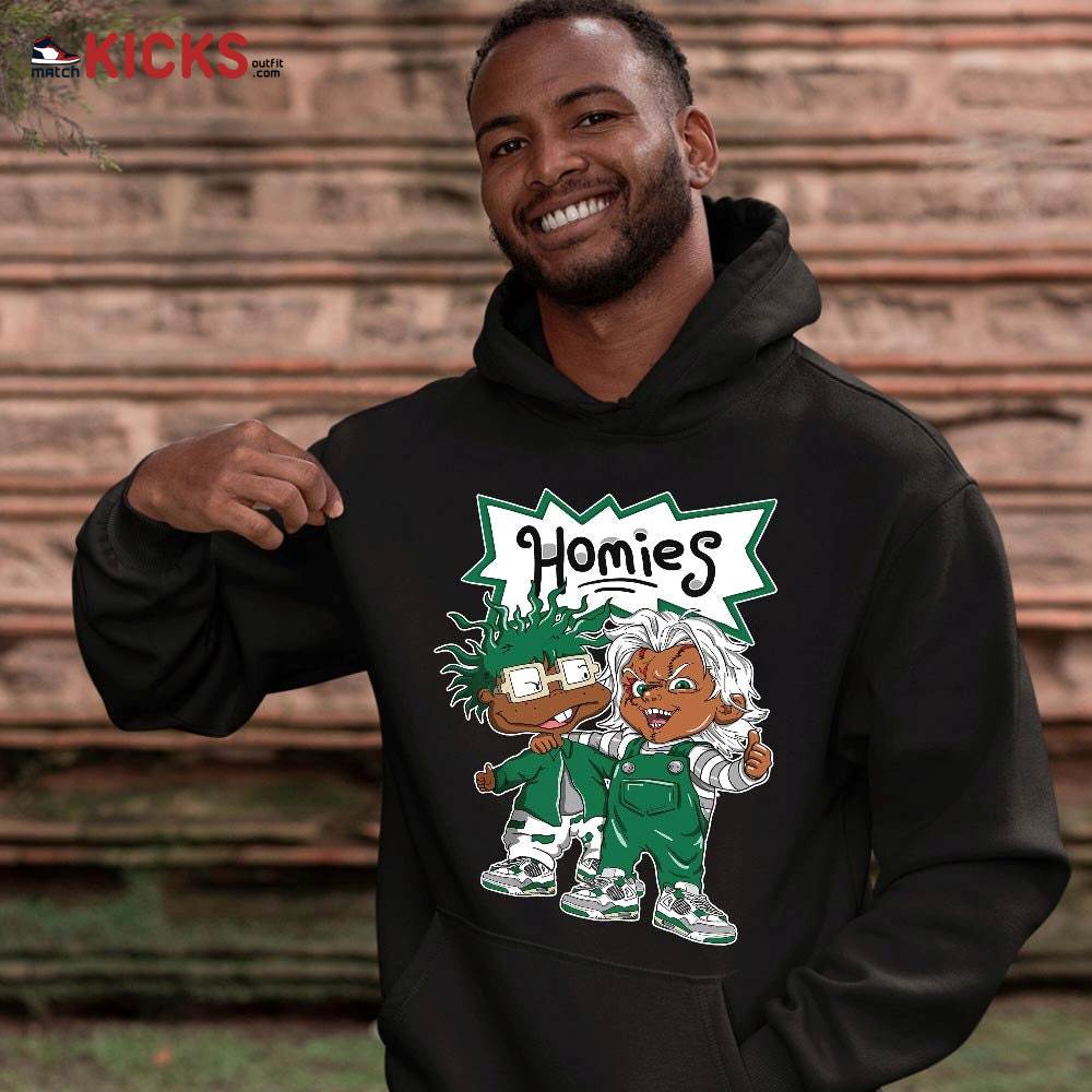 Chucky Chuckie Homie Sneaker Shirt Match Retro Pine Green 4s, Jordan 4 Pine Green MKO T-Shirt Chucky Chuckie Homie Sneaker Shirt Match Retro Pine Green 4s, Jordan 4 Pine Green MKO T-Shirt