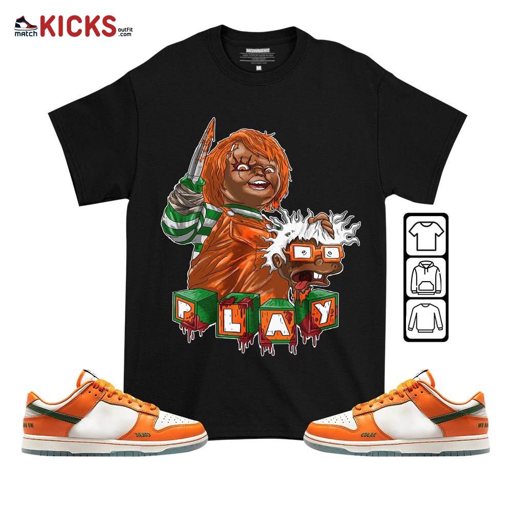 Chucky Chuckie Kills Halloween Sneaker Shirt Match Florida A and M University, Dunk Low Florida A and M University MKO T-Shirt