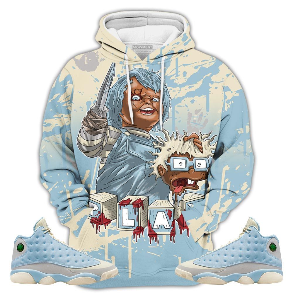 Chucky Chuckie Kills Sneaker Shirt Match Solefly 13S, Jordan 13 Retro Solefly Hoodie Sweatshirt Tee All Over Print MKO Shirt Chucky Chuckie Kills Sneaker Shirt Match Solefly 13S, Jordan 13 Retro Solefly Hoodie Sweatshirt Tee All Over Print MKO Shirt