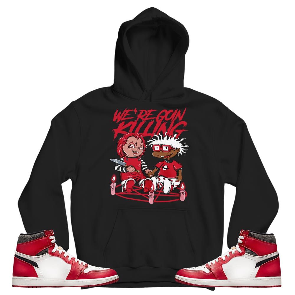 Chucky Chuckie Rugrats Horror Sneaker Shirt Match High OG Chicago 1s, Jordan 1 Lost Found Chicago MKO T-Shirt