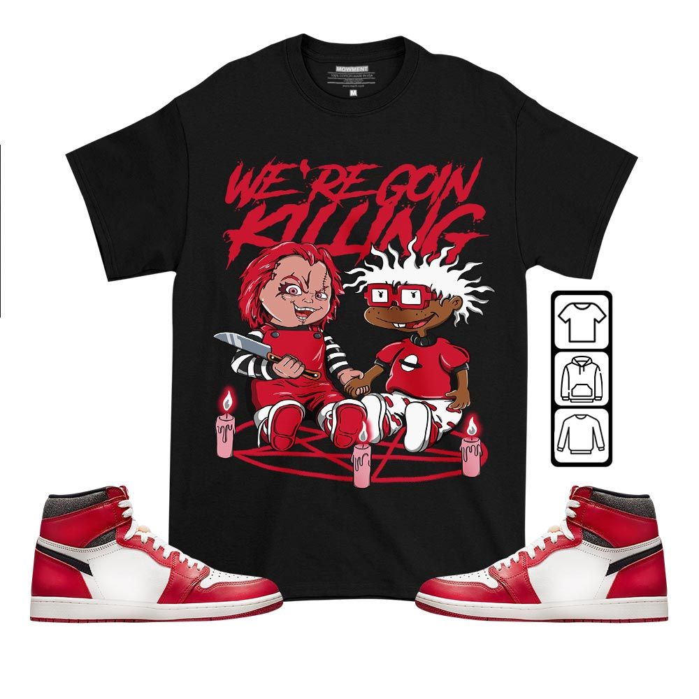 Chucky Chuckie Rugrats Horror Sneaker Shirt Match High OG Chicago 1s, Jordan 1 Lost Found Chicago MKO T-Shirt Chucky Chuckie Rugrats Horror Sneaker Shirt Match High OG Chicago 1s, Jordan 1 Lost Found Chicago MKO T-Shirt