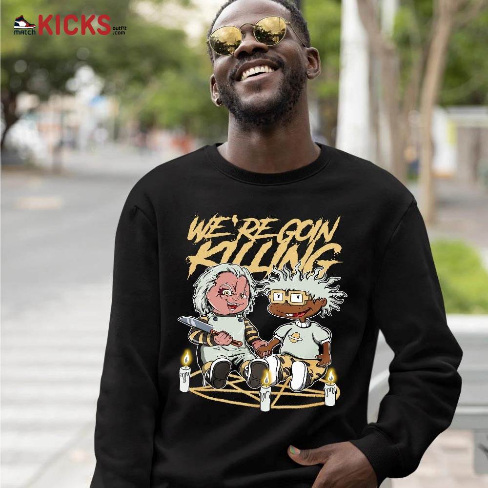 Chucky Chuckie Rugrats Horror Sneaker Shirt Match Retro Craft 4s, Jordan 4 Craft Photon Dust MKO T-Shirt Chucky Chuckie Rugrats Horror Sneaker Shirt Match Retro Craft 4s, Jordan 4 Craft Photon Dust MKO T-Shirt