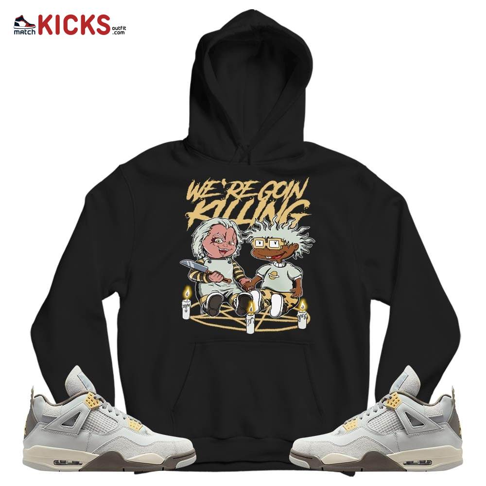 Chucky Chuckie Rugrats Horror Sneaker Shirt Match Retro Craft 4s, Jordan 4 Craft Photon Dust MKO T-Shirt Chucky Chuckie Rugrats Horror Sneaker Shirt Match Retro Craft 4s, Jordan 4 Craft Photon Dust MKO T-Shirt