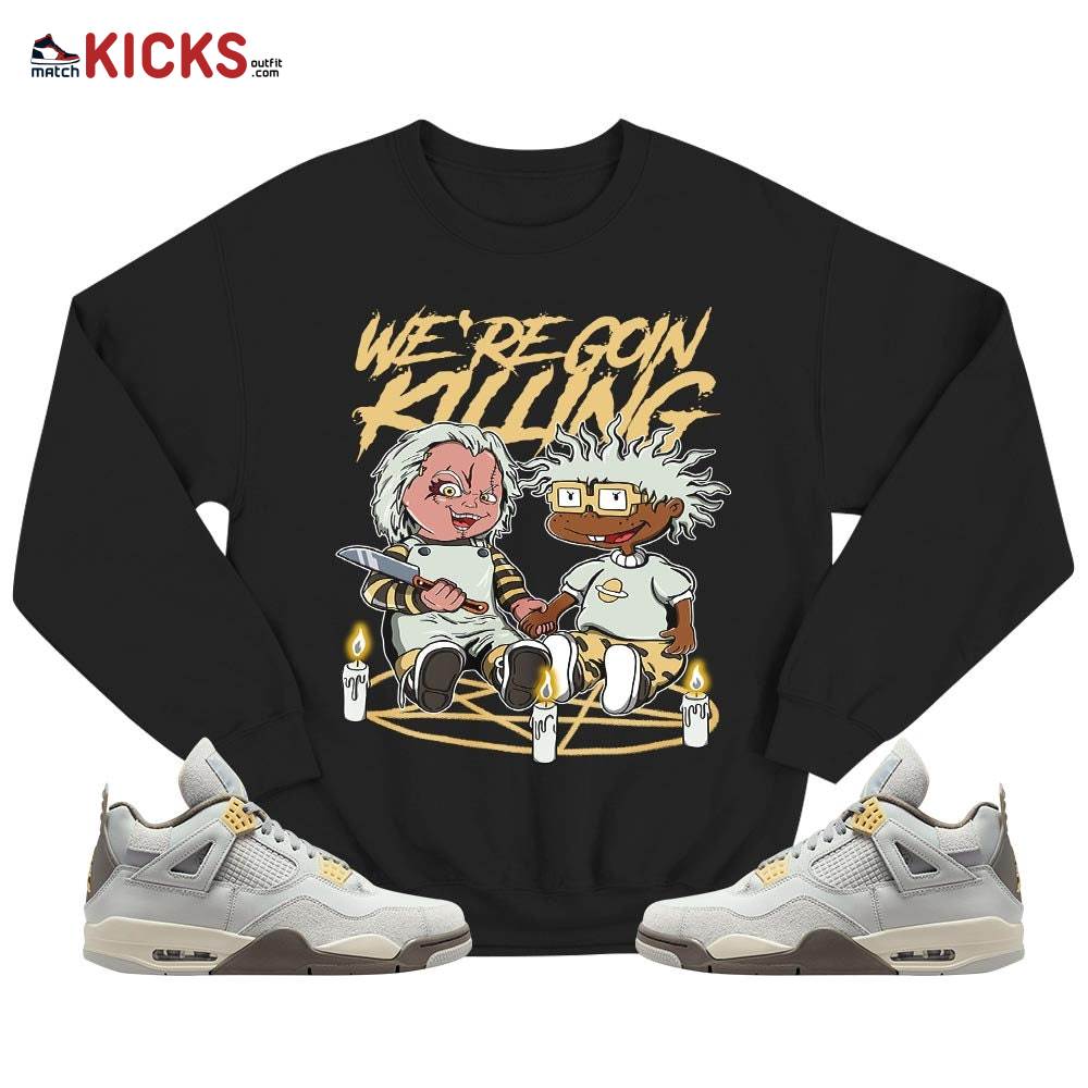 Chucky Chuckie Rugrats Horror Sneaker Shirt Match Retro Craft 4s, Jordan 4 Craft Photon Dust MKO T-Shirt Chucky Chuckie Rugrats Horror Sneaker Shirt Match Retro Craft 4s, Jordan 4 Craft Photon Dust MKO T-Shirt