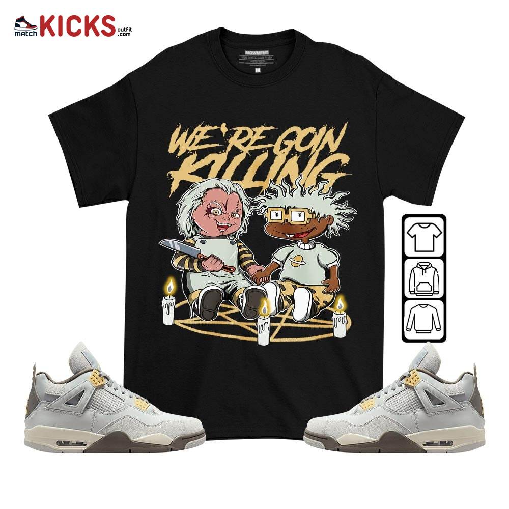 Chucky Chuckie Rugrats Horror Sneaker Shirt Match Retro Craft 4s, Jordan 4 Craft Photon Dust MKO T-Shirt Chucky Chuckie Rugrats Horror Sneaker Shirt Match Retro Craft 4s, Jordan 4 Craft Photon Dust MKO T-Shirt