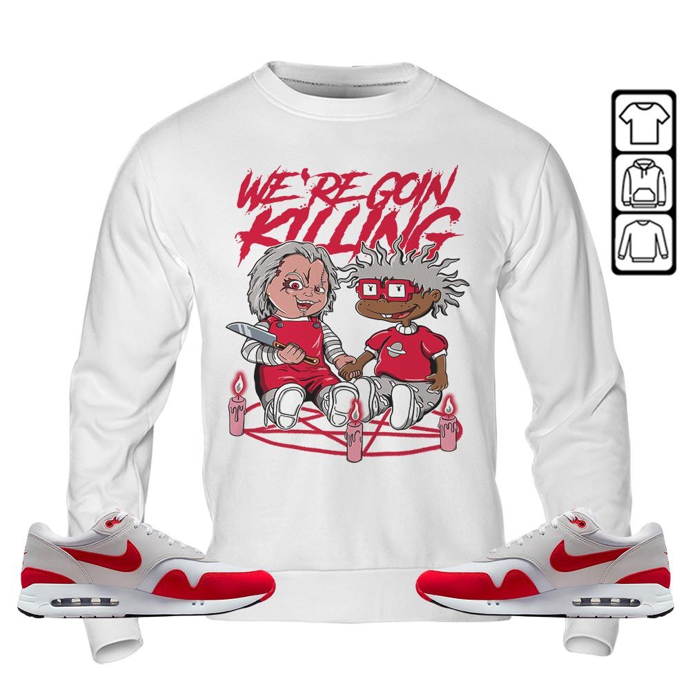 Chucky Horror Sneaker Shirt Match Air Max 1 86 Big Bubble, Air Max 1 86 Big Bubble MKO T-Shirt Chucky Horror Sneaker Shirt Match Air Max 1 86 Big Bubble, Air Max 1 86 Big Bubble MKO T-Shirt