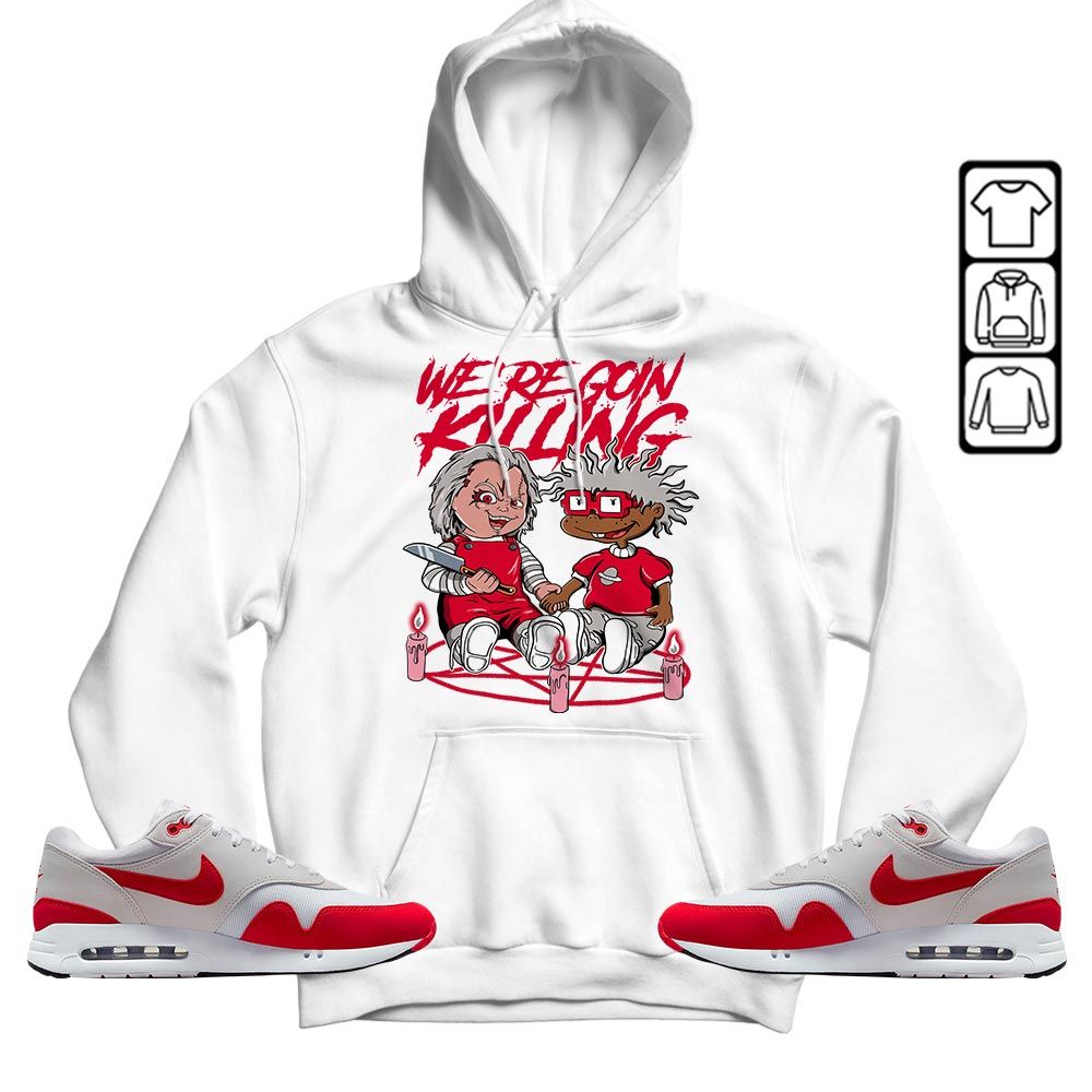 Chucky Horror Sneaker Shirt Match Air Max 1 86 Big Bubble, Air Max 1 86 Big Bubble MKO T-Shirt