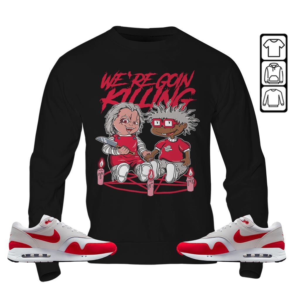 Chucky Horror Sneaker Shirt Match Air Max 1 86 Big Bubble, Air Max 1 86 Big Bubble MKO T-Shirt Chucky Horror Sneaker Shirt Match Air Max 1 86 Big Bubble, Air Max 1 86 Big Bubble MKO T-Shirt
