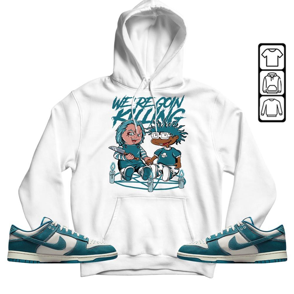 Chucky Horror Sneaker Shirt Match Dunk Low Industrial Blue, Dunk Low Denim Industrial Blue MKO T-Shirt Chucky Horror Sneaker Shirt Match Dunk Low Industrial Blue, Dunk Low Denim Industrial Blue MKO T-Shirt