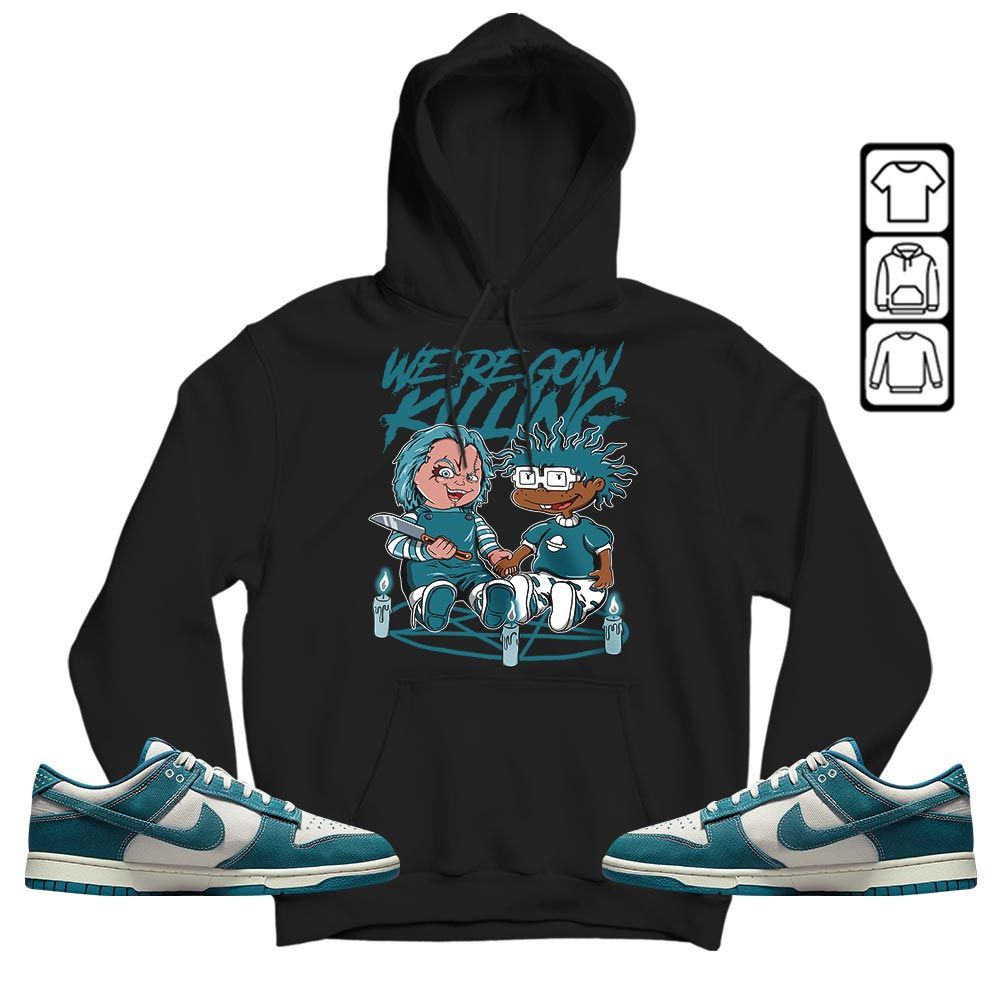 Chucky Horror Sneaker Shirt Match Dunk Low Industrial Blue, Dunk Low Denim Industrial Blue MKO T-Shirt Chucky Horror Sneaker Shirt Match Dunk Low Industrial Blue, Dunk Low Denim Industrial Blue MKO T-Shirt