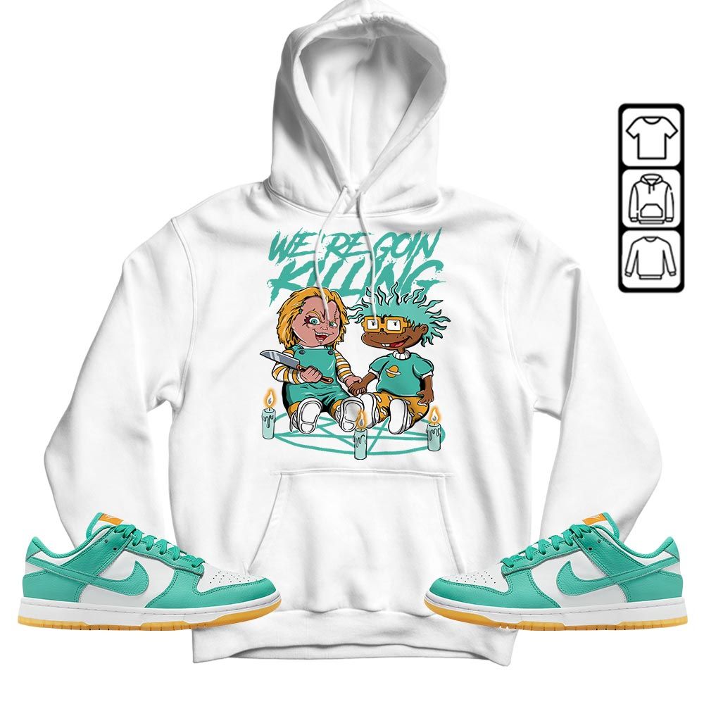 Chucky Horror Sneaker Shirt Match Dunk Low Turquoise, Dunk Low Teal Zeal MKO T-Shirt Chucky Horror Sneaker Shirt Match Dunk Low Turquoise, Dunk Low Teal Zeal MKO T-Shirt