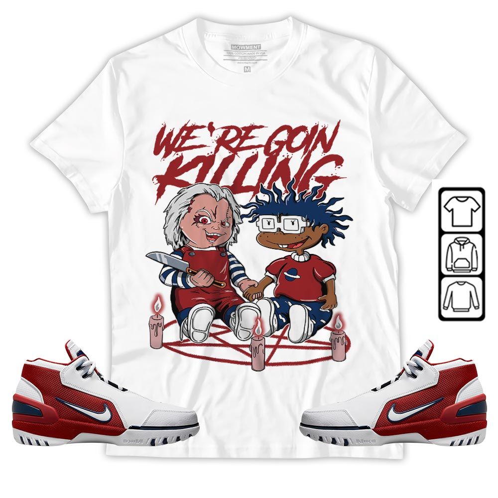 Chucky Horror Sneaker Shirt Match Generation First Game, Air Zoom Generation First Game MKO T-Shirt Chucky Horror Sneaker Shirt Match Generation First Game, Air Zoom Generation First Game MKO T-Shirt